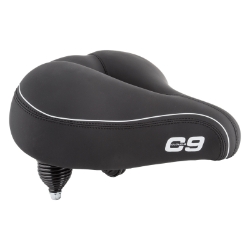 SADDLE C9 CRUISER SELECT AIRFLOW CS SOFT TOUCH VINYL BK 