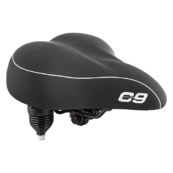SADDLE C9 CRUISER ANATOMIC SOFT TOUCH VINYL WR BK 