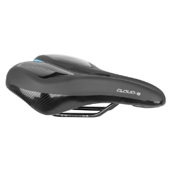 SADDLE C9 KUSH PLUS WIDE MEMORY FOAM BK 
