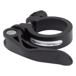 SEATPOST CLAMP SUNLT 34.9 ALY QR BK CNC 