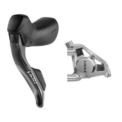 SHIFTER SRAM RED AXS E1 HYD DISC LH 950 FLAT MOUNT NO ROTOR CARB-GY 