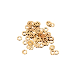 SPOKE HEAD WASHER BRASS DT 14/15G BGof100 