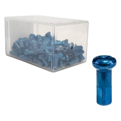 SPOKE NIPPLE DT ALY 2.0x12mm BU BXof100 