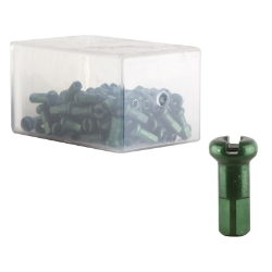 SPOKE NIPPLE DT ALY 2.0x12mm GN BXof100 
