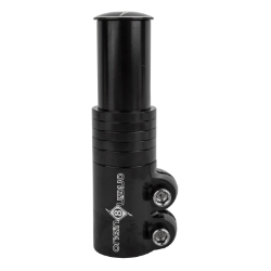 STEM RISER OR8 XTRA-LIFT 75mm BLK 1-1/8 