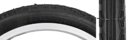 TIRE SUNLT 16x1.75 BK/BK STREET K123 WIRE 
