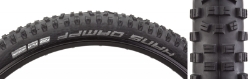 TIRE SWB HANS DAMPF 27x.5x2.35 PERF TWIN BK/BSK ADDIX TLR E25 FOLD 