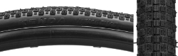 TIRE KEN KARVS 700x25 BK/BK SRC/PRC2/60 FOLD 125psi 