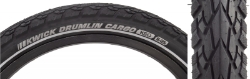 TIRE KEN KWICK DRUMLIN CARGO 26x2.0 BK/BK/REF KS/4-PLY/60 WIRE 75psi E25 