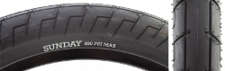 TIRE SUNDAY STREET SWEEPER V2 20x2.25 BK/BK WIRE 