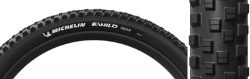 TIRE MICHELIN E-WILD RR 29x2.6 BK/BK FOLD/2x33 MAGI-X/E50/TLR 