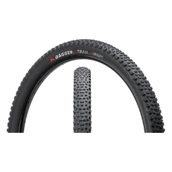 TIRE KEN DAGGER TRAIL XC TLR 29x2.4 BK/BK 60 FOLD E50 