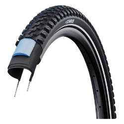 TIRE SWB MARATHON PLUS MTB 26x2.25 PERF TWIN SM-GUARD BK/BK/REF DUAL E50 WIRE (Q) 