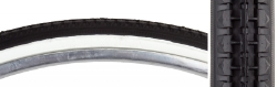 TIRE SUNLT 26x1-3/8 BK/WH STREET K103 WIRE 