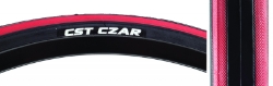 TIRE CSTP CZAR 700x25 BK/RD 120lb WIRE 