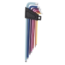 TOOL ALLEN WRENCH SUNLT 1.5/2/2.5/3/4/5/6mm w/BALL END 