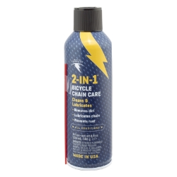 CLEANER W-L 2in1 BIKE CHAIN CARE LUBE 8oz AERO 6/CS 