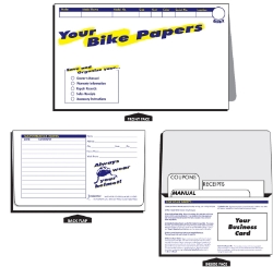 FORM WB FOLDER FOR BIKE PAPERS PKof125 