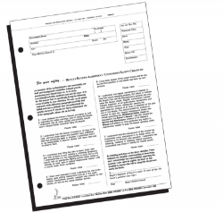 FORM WB BIKE BUYER AGREEMENT PKof100 