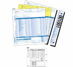 FORM WB STD BIK REPAIR MED wSERV PKof250 