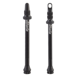 VALVE TUBELESS VITTORIA MULTIWAY PV 80mm ALY BK PAIR 