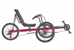 Sun Seeker Eco-Tad SX Tadpole Recumbent Trike Red
