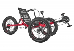 Sun Seeker Fat-Tad Recument off road trike by Industrial Bicycles