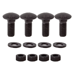 FRAME SUN TRIKE REP RR UNIT HARDWARE ATLAS TRANSIT/SD/BAJA 4-BOLTS/6-NUTS/4-WASHERS BK (H) 