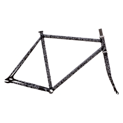 FRAME AFFINITY METRO KEITH HARING BK/WH LG w/FORK 