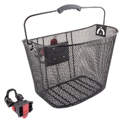 BASKET SUNLT FT MESH Q/R BK 22.2/25.4 w/BRACKET 