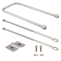 BASKET SUNLT STRUT KIT ADJ 360-460mm SIL FITS MOST BASKETS 