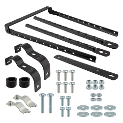 BASKET PART WALD 157GBX ADJ LEGS/FITTINGS BLK 