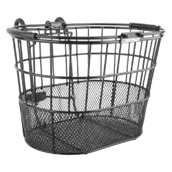 BASKET SUNLT FT WIRE/MESH OVAL L/O STD BK w/BRACKET 