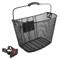 BASKET SUNLT FT MESH Q/R BK 22.2/31.8 w/DLX ALY BRACKET 