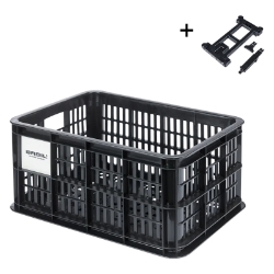 BASKET BASIL RR RACTOP CRATE MIK S 17.5L BK RECYCLED MATERIAL 