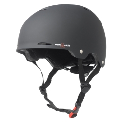 HELMET TRIPLE8 GOTHAM DUAL CERT SM-MD BK w/CONEHAED EPS 