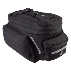 BAG SUNLT RACKPACK MD w/SIDE-POCKETS  BK (G) 