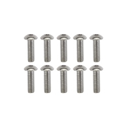 HARDWARE BOLTS SUNLT ALLEN SS BUTTON M5x16 BGof10 