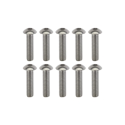 HARDWARE BOLTS SUNLT ALLEN SS BUTTON M5x20 BGof10 