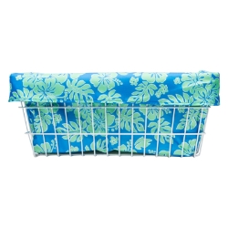 BASKET LINER C-CANDY TRIKE HIBISCUS BU/GN 