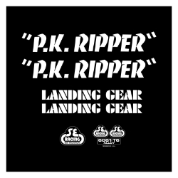 DECAL SE BIKES SET PK RIPPER WH 