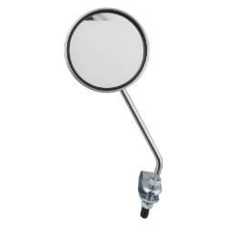 MIRROR SUNLT ROUND 3in CP w/YL REFLECTOR 