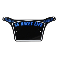 NUMBER PLATE SE BIKES LIFE BK/WH/BU 