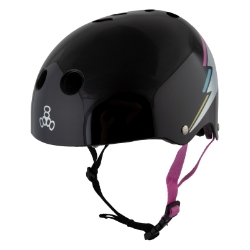 HELMET TRIPLE8 THE CERT SWEATSAVER LG-XL BK-HALO 
