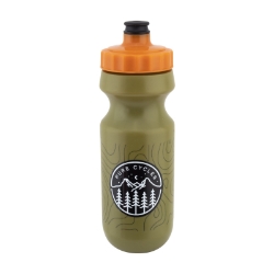 BOTTLE PURE 600cc MTN-ICON OLIVE w/PRESSURE VALVE 