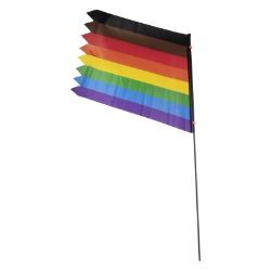SAFETY FLAGS 2pc SUN SKR 72in RAINBOW FLAG 