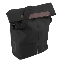 BAG BASIL PANNIER CITY SHOPPER SINGLE HOOK-ON BK 