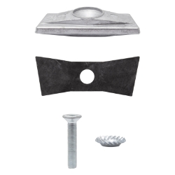 KICKSTAND HEBIE RETRO KIT CENTER PLATE UPPER w/55mm BOLT SL 