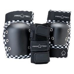 PAD SET PROTEC STREET JR ELBO/KNE/WRST Y-MD CHECK 
