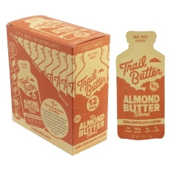 FOOD TRAIL BUTTER GEL DARK CHOC COFFEE ALMD 1.15oz BXof12 